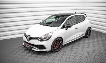 Боковые листвы (диффузоры) на пороги Street Pro Renault Clio Mk4 версия RS фото