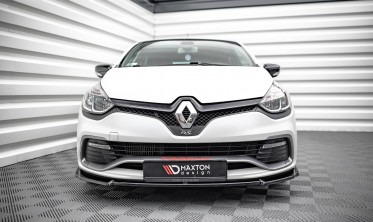 Нижняя накладка (диффузор) переднего бампера Renault Clio Mk4 версия RS вар. 2 фото