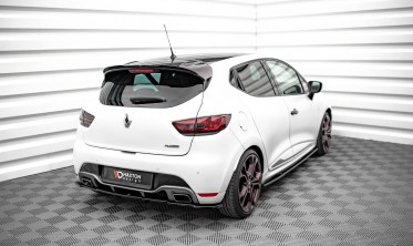 Задній тюнінг дифузор на бампер Renault Clio Mk4 версія RS фото