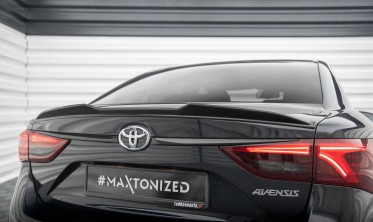 Тюнинговый 3D спойлер багажника Toyota Avensis Mk3 рест. Sedan фото