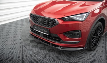 Нижняя тюнинг накладка на передний бампер Seat Tarraco FR Mk1 фото