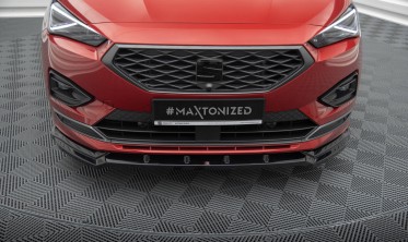 Нижняя тюнинг накладка на передний бампер Seat Tarraco FR Mk1 фото