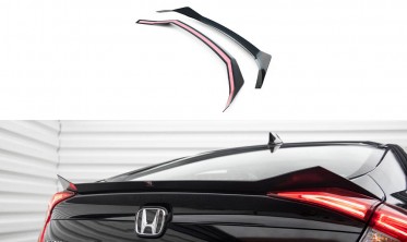 Кап спойлер (накладка) на кришку багажника Honda Civic Mk10 фото