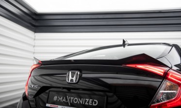 Кап спойлер (накладка) на кришку багажника Honda Civic Mk10 фото