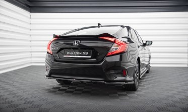 Кап спойлер (накладка) на кришку багажника Honda Civic Mk10 фото