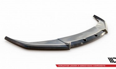 Тюнінгова накладка на передній бампер Honda Civic Mk10 вар. 1 фото