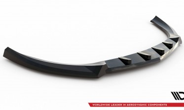 Нижня тюнінг накладка на передній бампер Mercedes CLA C118, X118 вар. 2 фото