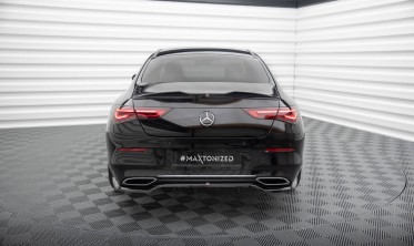 Тюнінговий 3D спойлер на кришку багажника Mercedes CLA Coupe C118 фото