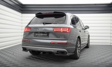 Тюнинговый диффузор (накладка) на задний бампер Audi Q7 Mk2 фото