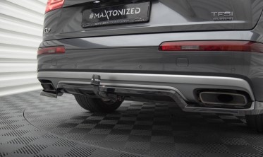 Тюнинговый диффузор (накладка) на задний бампер Audi Q7 Mk2 фото