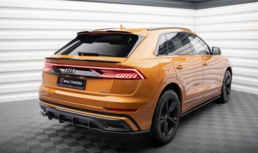 Боковые диффузоры заднего бампера Audi Q8 S-line фото