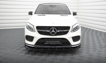 Нижняя накладка переднего бампера Mercedes GLE Coupe 43 AMG / AMG-Line C292 вар. 2 фото