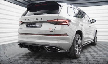 Тюнинговый диффузор на задний бампер Skoda Kodiaq RS Mk1 фото