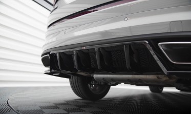 Тюнинговый диффузор на задний бампер Skoda Kodiaq RS Mk1 фото