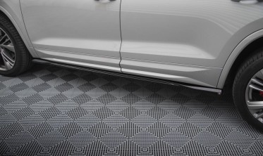 Боковые нижние накладки на пороги Skoda Kodiaq RS Mk1 послерестайл фото