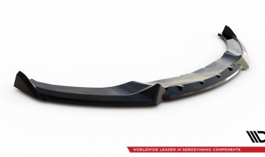Передняя накладка (юбка) на бампер BMW 4 F32 / F36 / F33 M-Pack вар. 4 фото