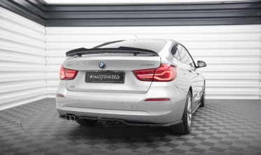 Тюнинговый диффузор (накладка) на задний бампер BMW 3 GT F34 послерестайл фото