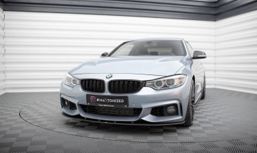 Передняя тюнинг накладка на бампер Street Pro BMW 4 F32 / F36 / F33 M-Pack фото