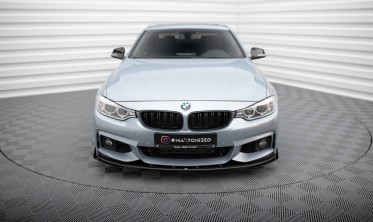 Комплект накладок на передний бампер Street Pro BMW 4 F32 / F36 / F33 M-Pack фото