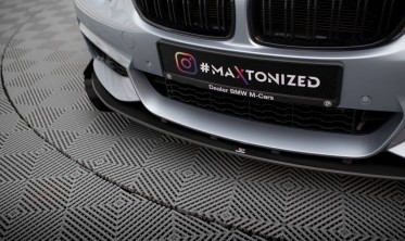 Комплект накладок на передний бампер Street Pro BMW 4 F32 / F36 / F33 M-Pack фото