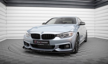 Комплект накладок на передний бампер Street Pro BMW 4 F32 / F36 / F33 M-Pack фото