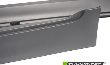 Пластиковые накладки на боковые пороги BMW 5 F10, F11 2010-2016 фото