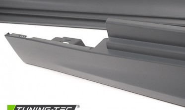 Пластиковые накладки на боковые пороги BMW 5 F10, F11 2010-2016 фото