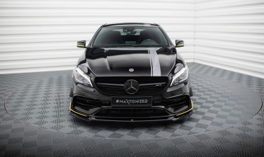Нижня накладка переднього бампера Mercedes-AMG CLA 45 Aero C117 рестайл вар. 4 фото
