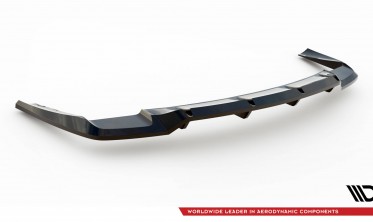 Нижняя тюнинг накладка заднего бампера Mercedes-AMG CLA 45 Aero C117 рестайл фото