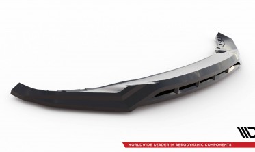 Тюнинговая накладка (диффузор) на передний бампер BMW X5 G05 рестайл M-Pack вар. 1 фото