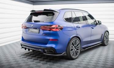 Накладка на задний бампер BMW X5 G05 послерестайл M-Pack вар. 2 фото