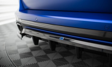 Накладка на задний бампер BMW X5 G05 послерестайл M-Pack вар. 2 фото