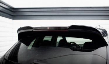 Тюнінговий 3D спойлер на кришку багажника Porsche Cayenne Mk2 рестайл фото