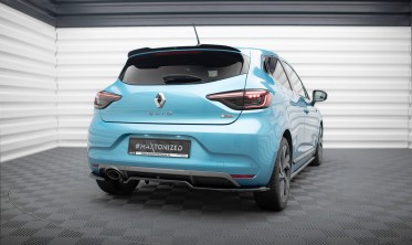 Тюнинговый диффузор (накладка) на задний бампер Renault Clio R.S. Line Mk5 фото