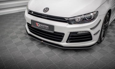 Нижній дифузор на передній бампер Street Pro Volkswagen Scirocco R Mk3 фото