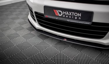 Нижній дифузор на передній бампер Street Pro Volkswagen Scirocco R Mk3 фото