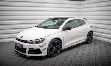 Нижние диффузоры (листвы) под боковые пороги Street Pro Volkswagen Scirocco R Mk3 фото
