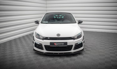 Тюнінгова накладка (дифузор) на передній бампер VW Scirocco R Mk3 вар. 3 фото