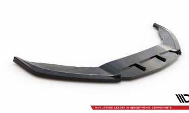 Тюнінгова накладка (дифузор) на передній бампер VW Scirocco R Mk3 вар. 3 фото