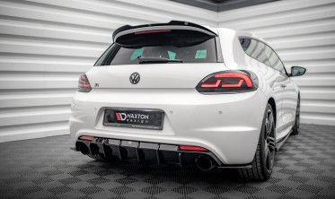 Тюнінговий дифузор заднього бампера VW Scirocco R Mk3 фото