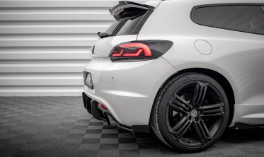 Комплект тюнінг накладок на задній бампер Street Pro VW Scirocco R Mk3 фото