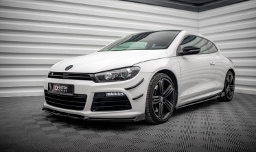 Комплект тюнінг накладок на передній бампер VW Scirocco R Mk3 фото