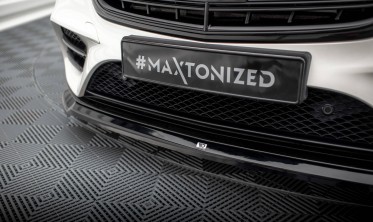 Тюнінгова накладка на передній бампер Mercedes-Benz S AMG-Line W222 рестайл вар. 1 фото