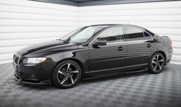 Тюнінгові нижні дифузори (накладки) на пороги Volvo S80 Mk2 фото