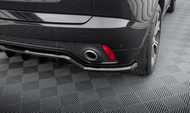 Тюнінговий нижній дифузор на задній бампер Jaguar E-Pace Mk1 R-Dynamic фото