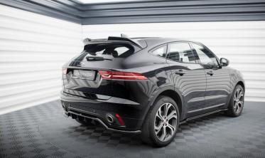 Тюнінговий нижній дифузор на задній бампер Jaguar E-Pace Mk1 R-Dynamic фото