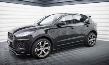 Тюнинговые накладки (листвы) на пороги Jaguar E-Pace Mk1 R-Dynamic фото