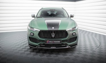 Тюнинговая накладка (диффузор) на передний бампер Maserati Levante Mk1 вар. 1 фото
