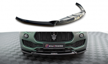 Тюнинговая накладка (диффузор) на передний бампер Maserati Levante Mk1 вар. 1 фото