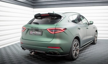 Тюнинговый нижний диффузор на задний бампер Maserati Levante Mk1 фото